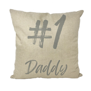 # 1 Daddy Throw Pillow with Insert