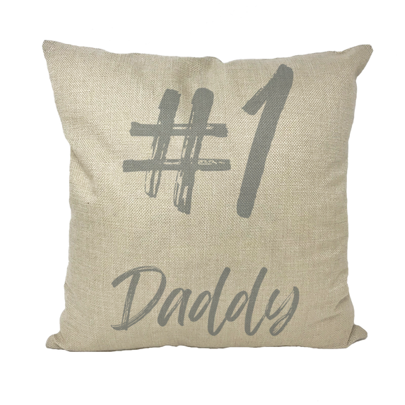 # 1 Daddy Throw Pillow with Insert