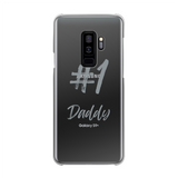 # 1 Daddy Printed Transparent Hard Phone Case: #1 Daddy