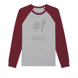 # 1 Daddy Organic Raglan Long Sleeve Shirt