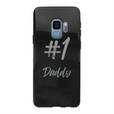 # 1 Daddy Back Printed Black Soft Phone Case: #1 Daddy