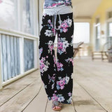 Women's loose fit, wide leg lounge / sweat pants