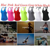 Women's T-Backless Loose Sleeveless Sports Crop Top