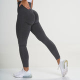 Women's Spandex Seamless High Waist Fitness Leggings