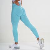 Women's Spandex Seamless High Waist Fitness Leggings