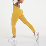 Women's Spandex Seamless High Waist Fitness Leggings