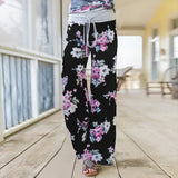 Women's loose fit, wide leg lounge / sweat pants