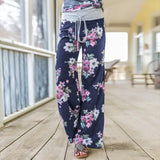 Women's loose fit, wide leg lounge / sweat pants
