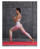 Tie Dye Seamless Yoga / Fitness Bra & Leggings Set