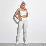 Seamless Women's Sportswear - Fitness Bra and High Waist Leggings